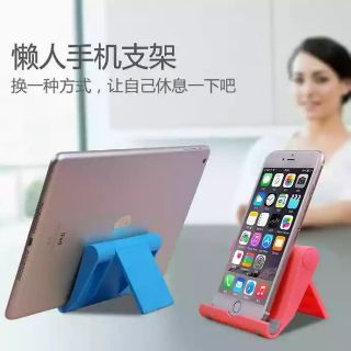 現貨供應 手機平板支架 iphone8 手機支架 桌上型立架 懶人夾 直播 電影 桌上型手機架 自拍腳架 都是寶