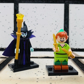 LEGO x Disney 迪士尼系列 ❶魔鏡魔鏡 黑魔女❷雙劍在手 小飛俠
