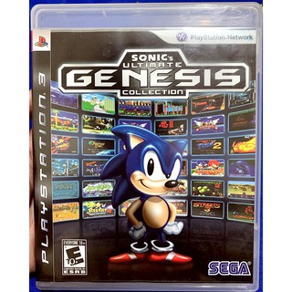 歡樂本舖 PS3 SEGA 經典遊戲合輯 英文美版 Sonic's Ultimate Genesis