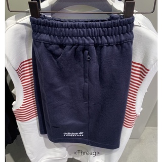 <Threeg>🏀ADIDAS ORIGINALS ADVENTURE 運動短褲 拉鍊口袋 棉質 深藍 男 HK4998