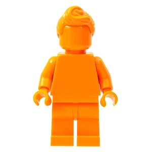 ［想樂］『人偶』全新 樂高 Lego TLS103 素色人偶 橘色 (40516)