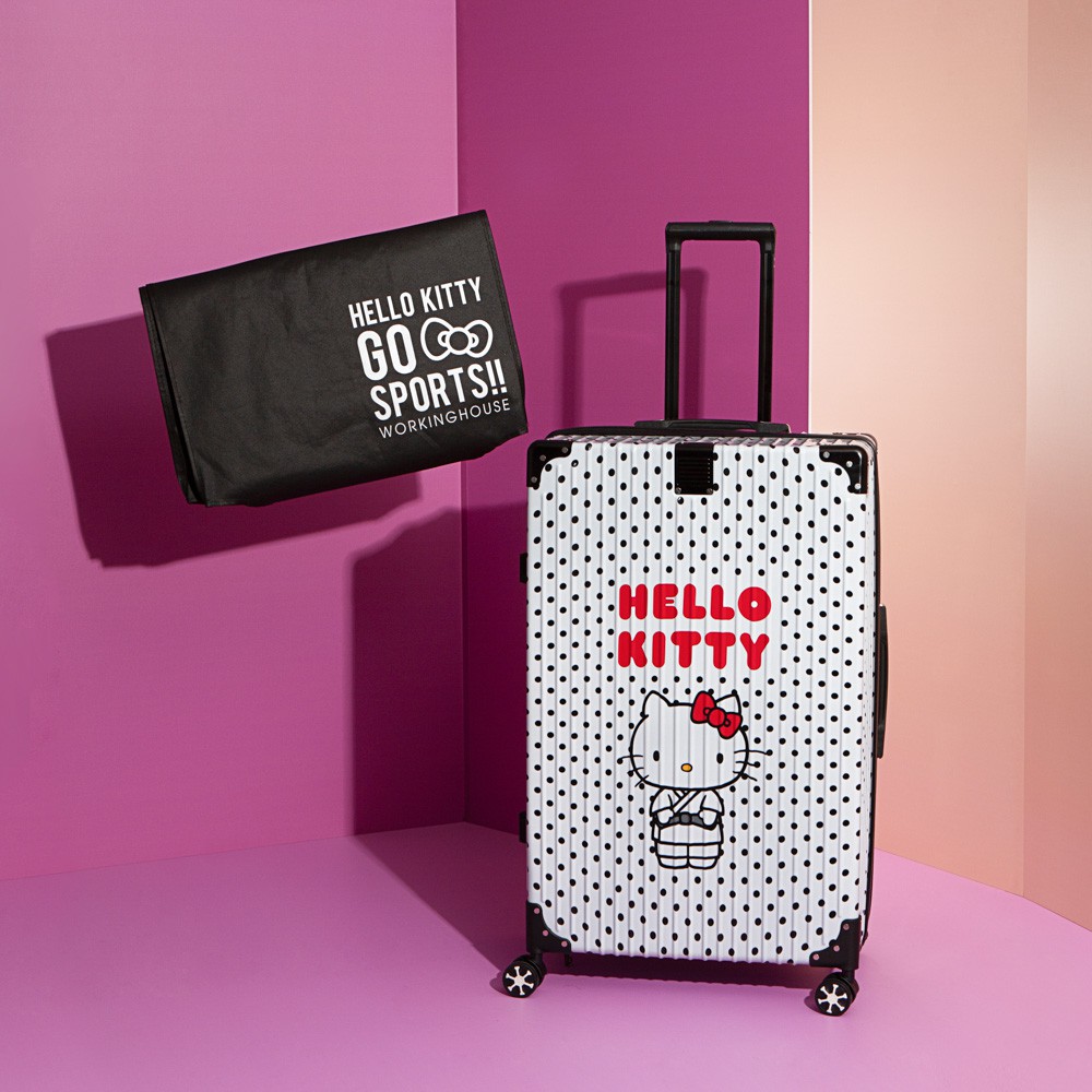 【生活工場】Hello Kitty29吋行李箱拉鍊行李箱 行李箱 凱蒂貓行李箱