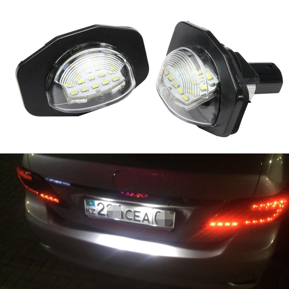 工廠批發 TOYOTA豐田 08年後 10代 10.5代 Altis New Wish SMD LED牌照燈 車牌燈