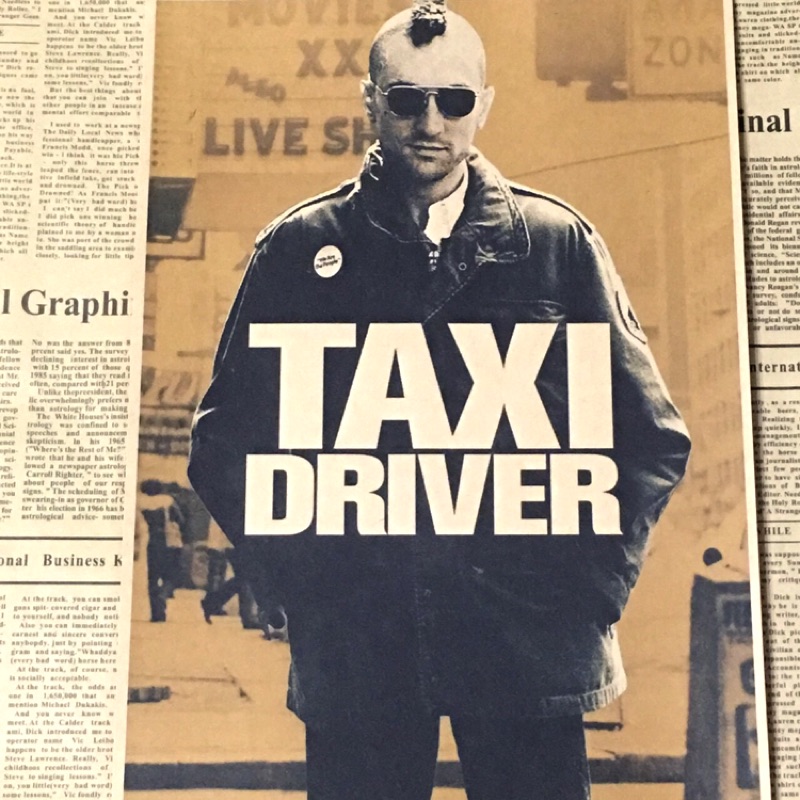 計程車司機 出租車司機 Taxi Driver 經典電影海報