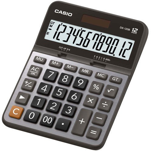 含稅附發票【史代新文具】卡西歐CASIO DX-120B 12位 桌上型計算機