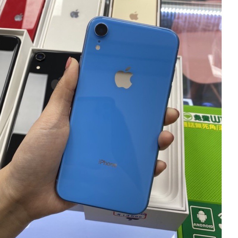 Apple Iphone Xr 256g 9成新藍色有店面可面交中古apple 二手愛瘋 中古 蝦皮購物