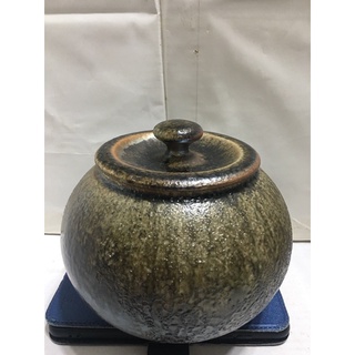 臺灣陶藝師 （2）林振生 高檔天然落灰結晶 柴燒甕