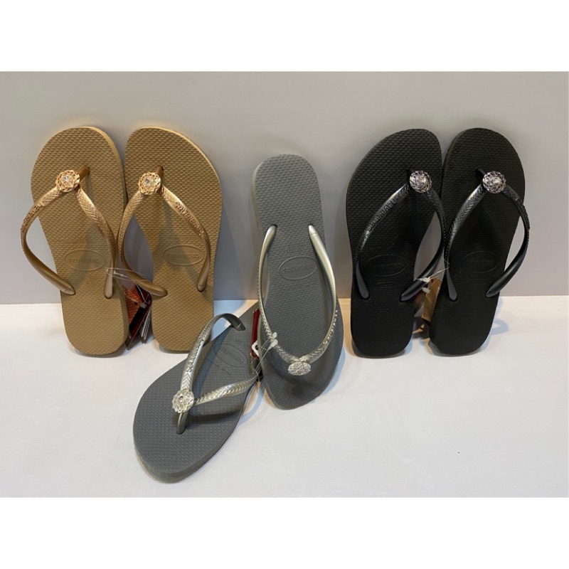 havaianas 哈瓦仕 / Slim Crystal Poem - 細帶 水鑽系列 $1950