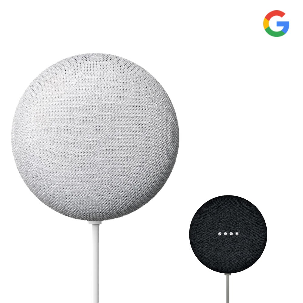 Google Nest Mini 智慧語音聲控喇叭音箱—粉炭白、石墨黑