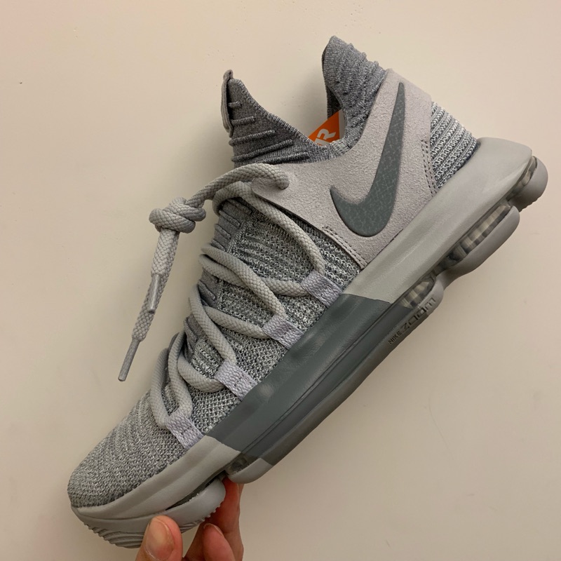 NIKE ZOOM KD10 EP 全灰配色 US10.5