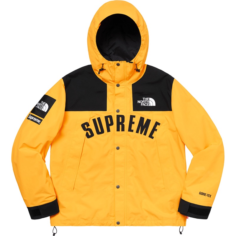 Supreme 2019 s/s The North Face Arc Logo Mountain Parka 黃衝鋒M | 蝦皮購物