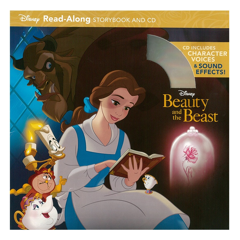 Beauty and the Beast: Read-Along Storybook and CD 美女與野獸 有聲書