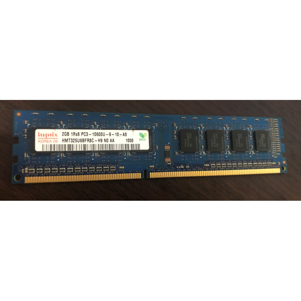 hynix 2GB 1Rx8 PC3-10600U-9-A0 1050