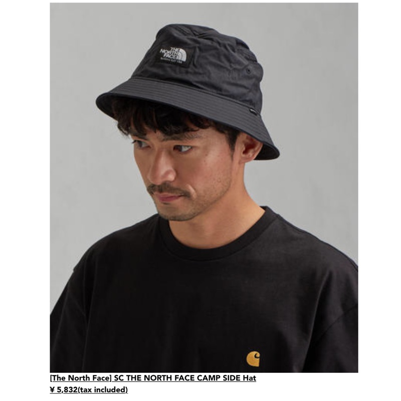 越南產💯日本單 the north face camp side hat 漁夫帽 登山帽 帽子 復古