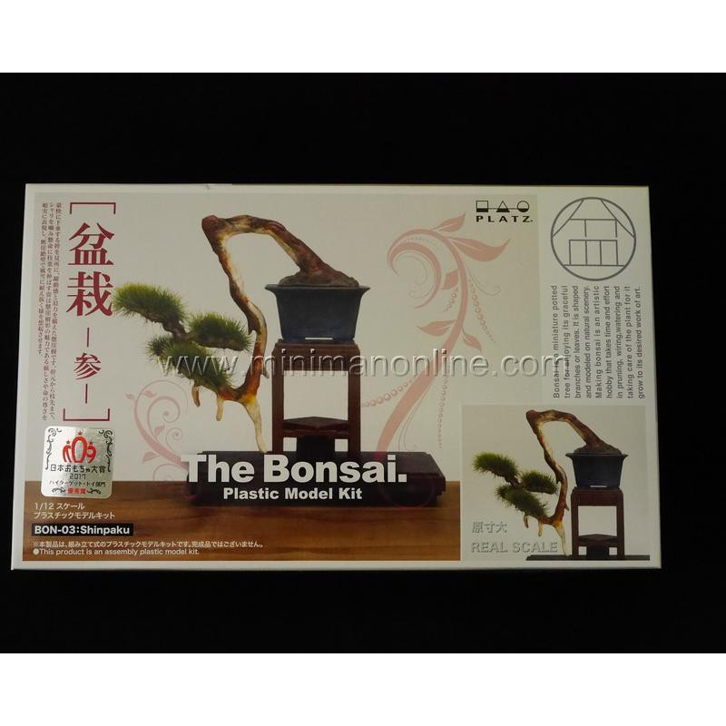 PLATZ 1/12 盆栽系列#3組裝模型可搭配 山口式figma shf robot魂等可動人偶人形娃娃屋袖珍屋造景