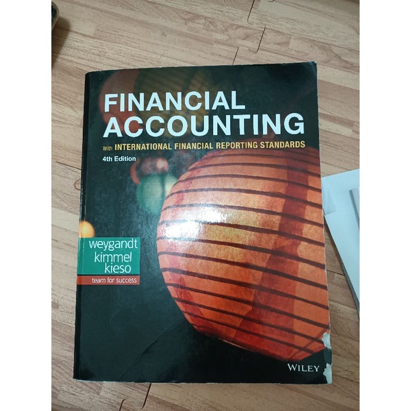 financial accounting with ifrs 會計學二手書幾乎全新