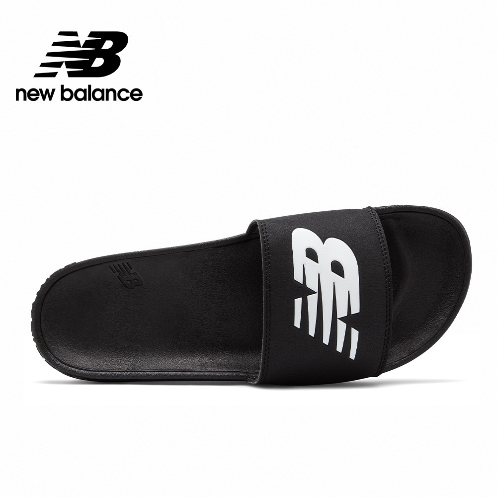 【New Balance】 NB 運動涼拖鞋_中性_黑白色_SMF200B1-D楦 涼拖鞋