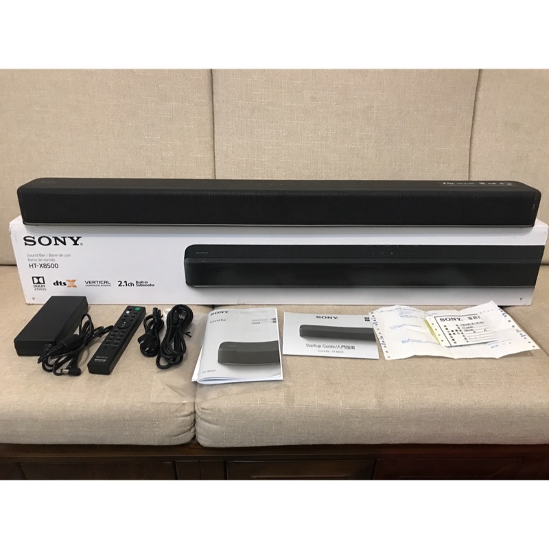 Sony HT-X8500 台灣公司貨 聲霸soundbar