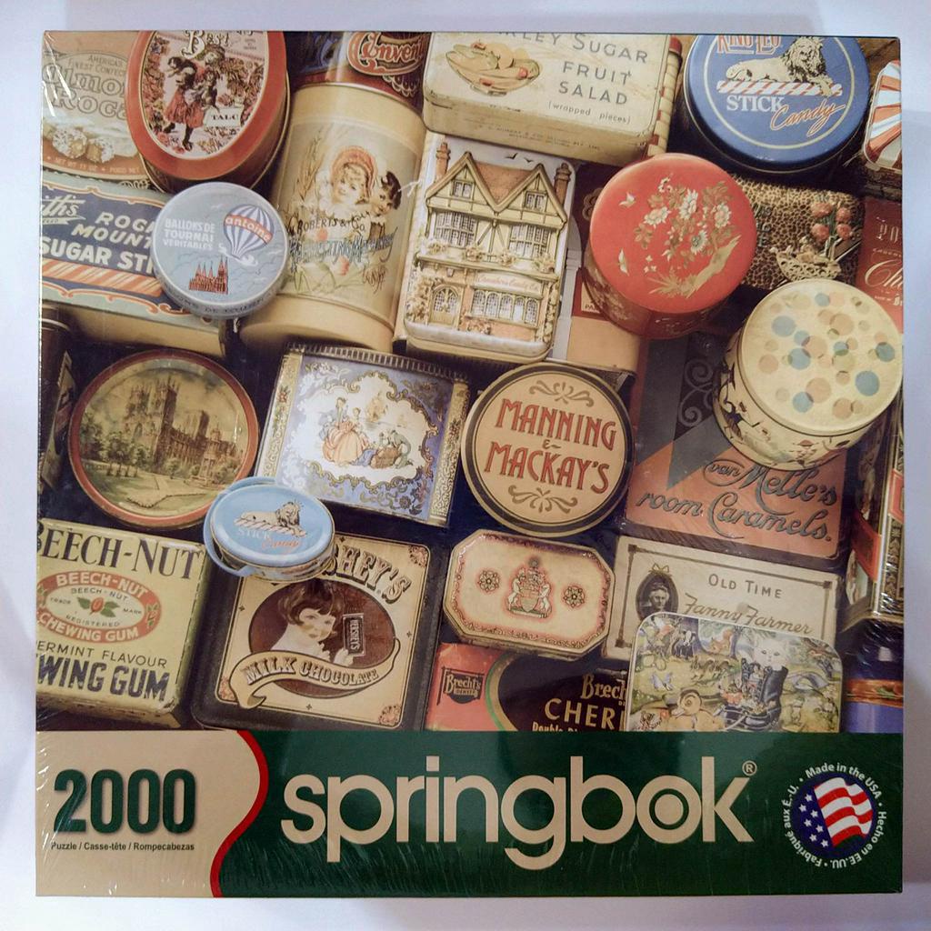 ［不議價］Springbok 2000片 拼圖 Vintage Treasures 二手