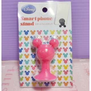 全新現貨🎀日本購回🇯🇵Disney迪士尼正版 粉紅米奇頭造型手機支架 平板支架 懶人立架 Mickey Mouse米老鼠