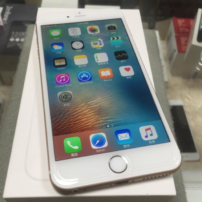 二手Apple iPhone 6 plus 64G iphone6+ i6+ 金 外觀漂亮 功能正常 售14500元