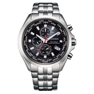 CITIZEN星辰錶 AT8200-87E 時尚電波對時計時光動能腕錶/黑面 44mm