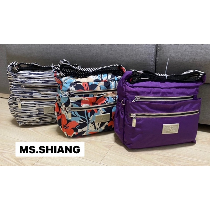 MS.SHIANG★時髦首選·輕量防潑水·多格層側背包🌈