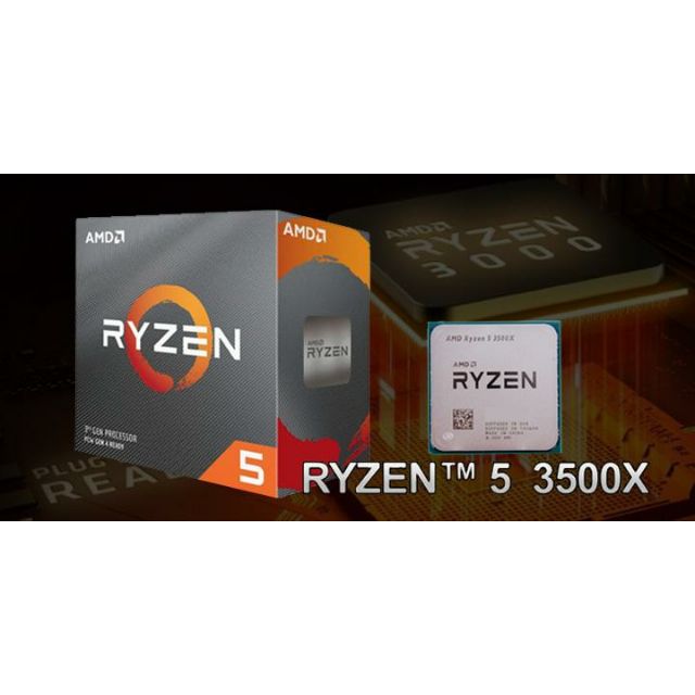 AMD R5 3500X 6C 全新台灣代理貨 （3600 3400 9400f請參考）