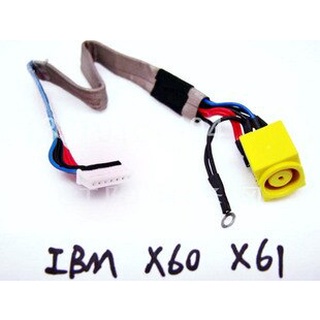 適用於 IBM ThinkPad X60 X61 的全新 DC 電源插孔電纜