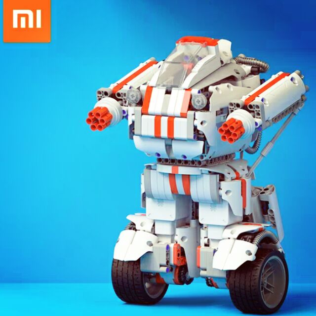 小米  米兔 積木機器人 平衡版 智能編程  益智電動組裝玩具