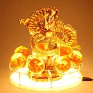 超有質感 七龍珠 龍珠 神龍 魂限定 LED 發光 展示燈座