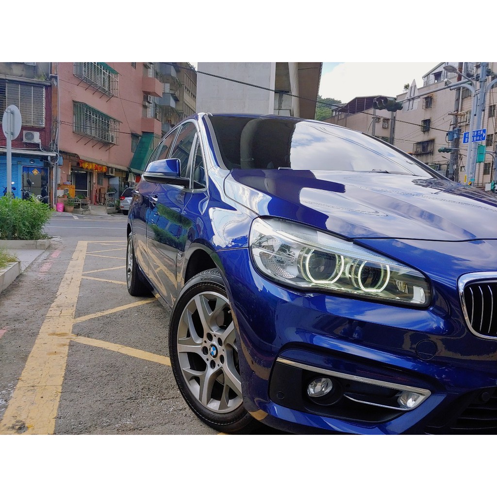 Bmw Series Gran Tourer 218d 柴油渦輪蒸鴨7人座水藍美車 蝦皮購物