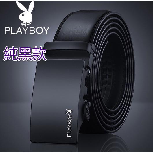 現貨實拍 PLAYBOY花花公子 男士皮帶 時尚 真皮皮帶 休閒商務皮帶 花花公子腰帶 花花公子皮帶 自動扣lbxx6