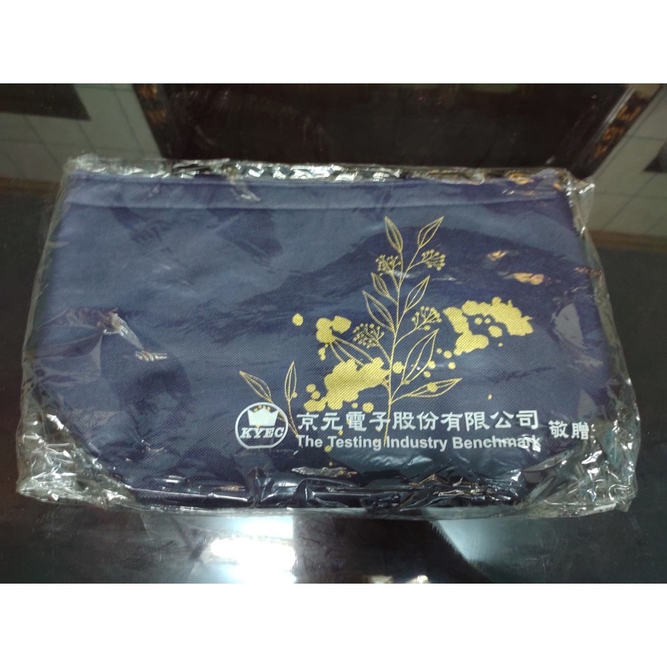 【紀念品】京元電 精緻不織布印花保溫保冷袋 便當袋 保溫袋