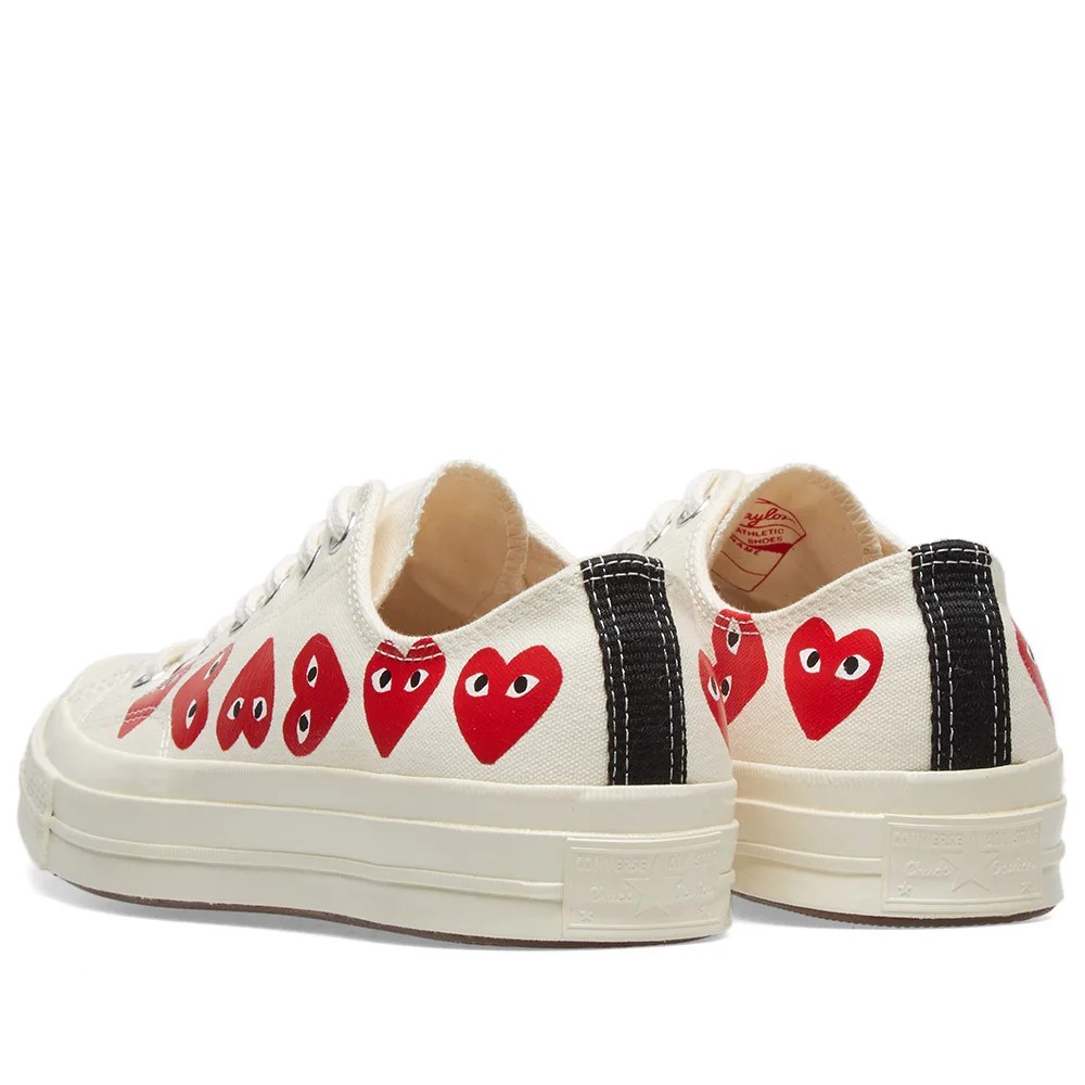 comme des garcons converse multi heart