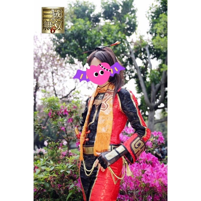現貨 二手 真三國無雙6 凌統 Cos Cosplay 角色扮演 含假髮道具鞋套大全套 人來可出 出清 C服 吳國 孫吳 蝦皮購物
