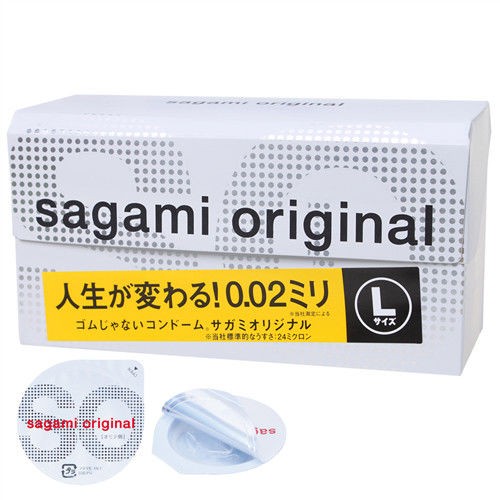日本Sagami-相模原創0.02保險套(12入)L-Size 單賣
