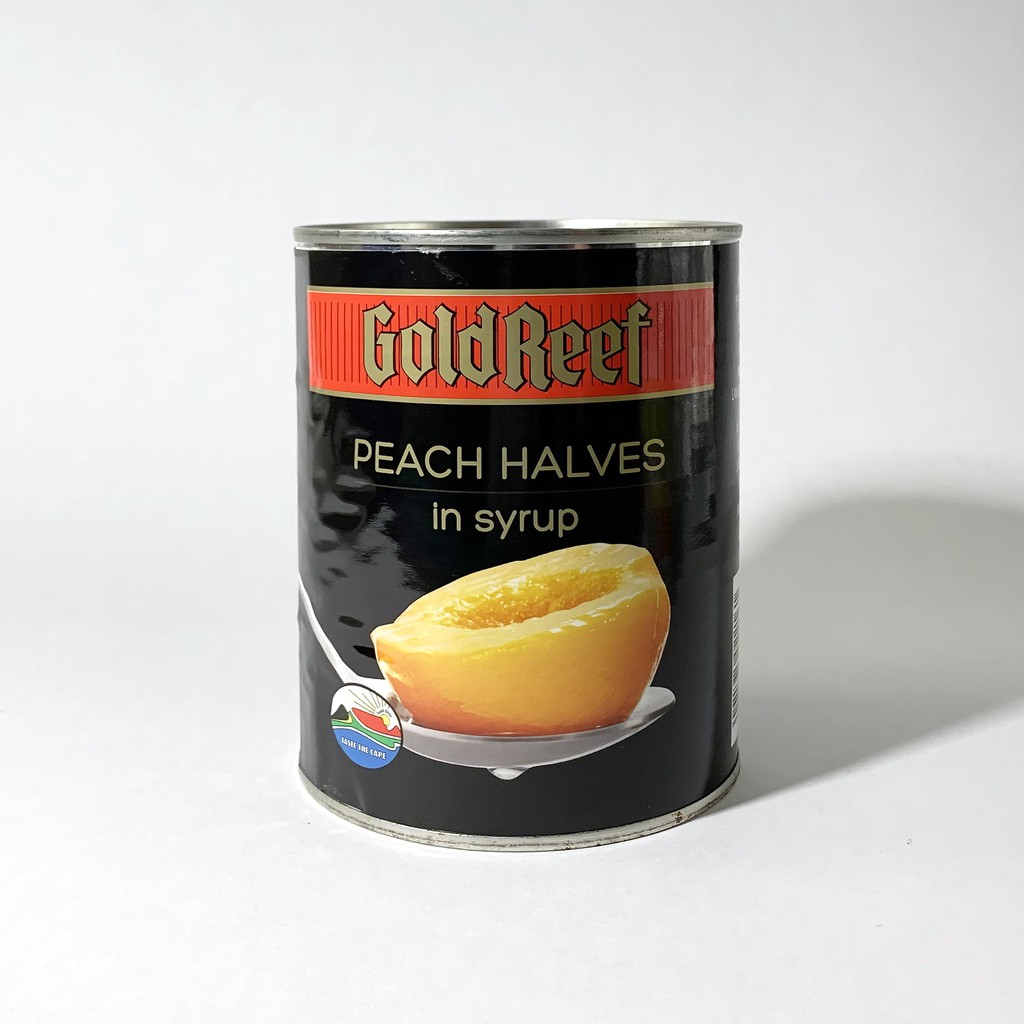 GoldReef 金礦牌水蜜桃 peach halves in syrup 【新益隆商行】