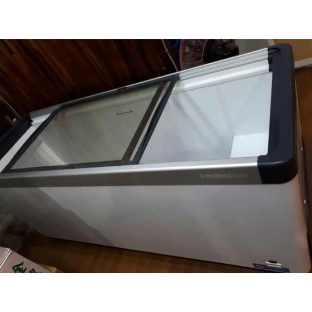 【9.9成新】LIEBHERR 利勃 6尺3冷凍櫃 玻璃冰櫃 冷凍冰箱 廚房家電 開店做生意 二手
