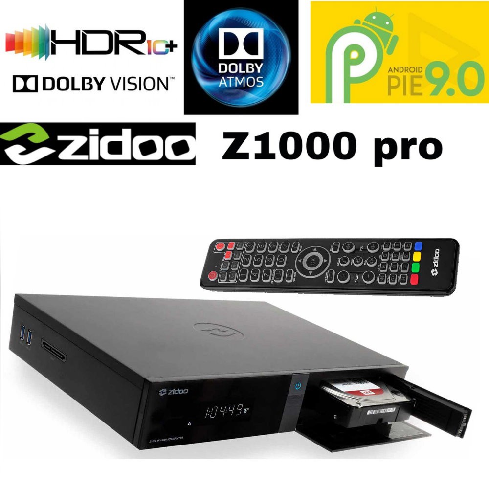 ZIDOO 芝杜 Z1000 PRO 4K UHD多媒體播放機 全新公司貨~免運