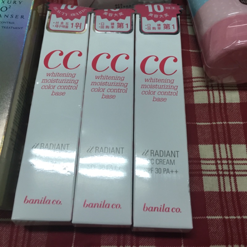 加菲拍賣 韓國代購 cc霜 BANILA CO cc 夯 熱賣 top銷量 現貨