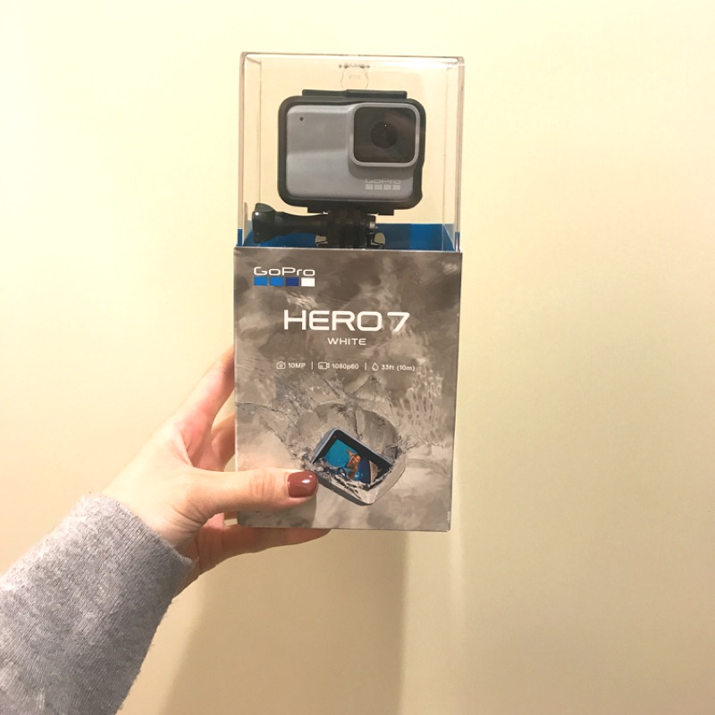 全新未拆封 GoPro HERO 7 White 相機 攝影 運動 防水