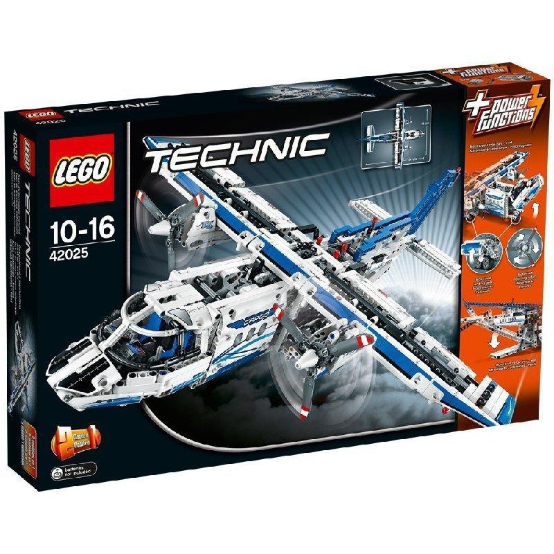 【52 lego】全新LEGO樂高 42025  白色波音貨機