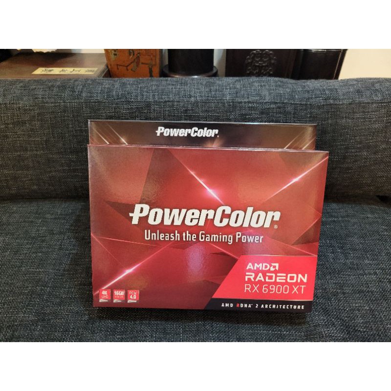 (完售) 全新未拆封 公版PowerColor撼訊6900XT 絕版限量 全新未拆封