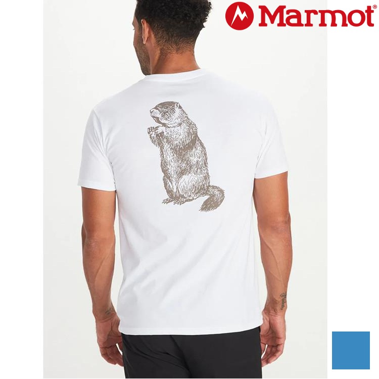 Marmot Marmot Man 男款 有機棉短袖上衣 M12565【LOGO T 合購優惠】