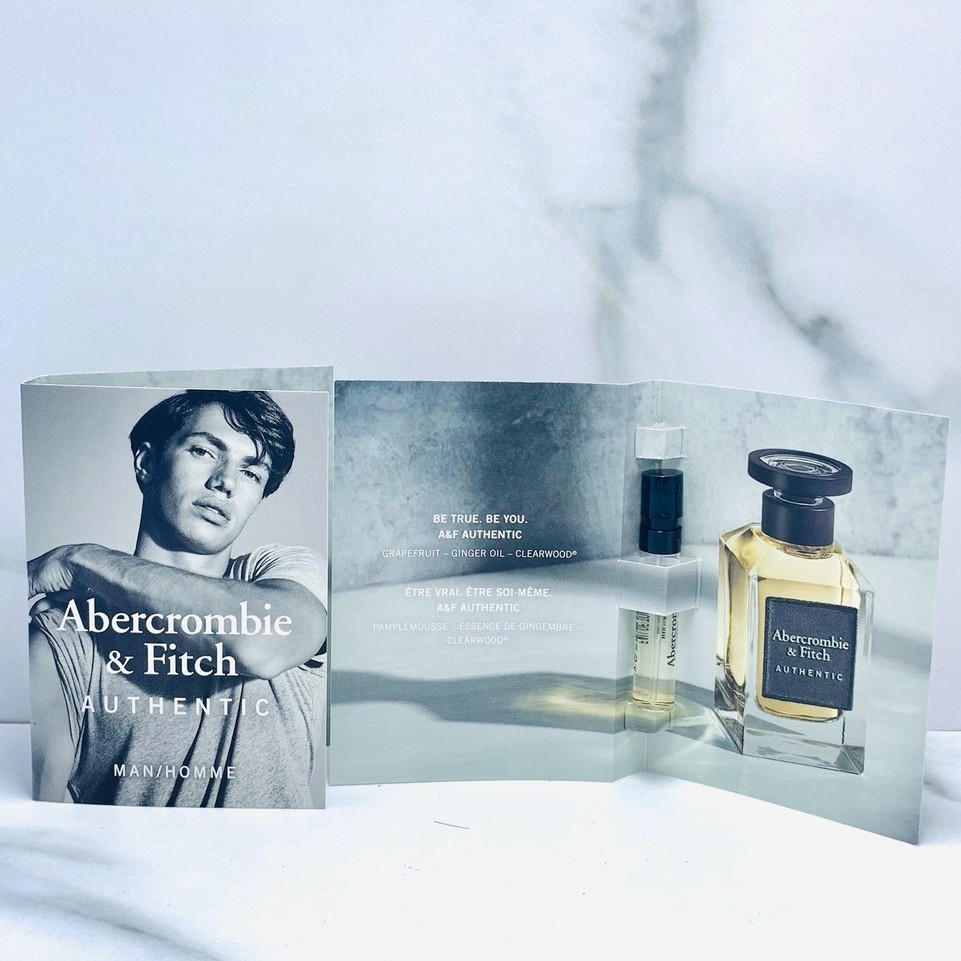 Abercrombie Fitch 真我夜色男性淡香水針管 A F 真我夜色女性淡香精針管 蝦皮購物