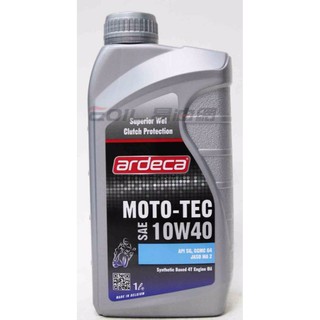 【易油網】ARDECA MOTO-TEC 4T 10W40 機車用 合成機油