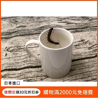 *日本進口現貨* 惡搞用蜈蚣圖案馬克杯 交換禮物 蟑螂杯 生日禮物 動物