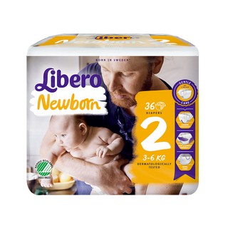 瑞典 麗貝樂 ★嬰兒紙尿褲2號(S/36片)超取最多兩包｛嬰之房｝