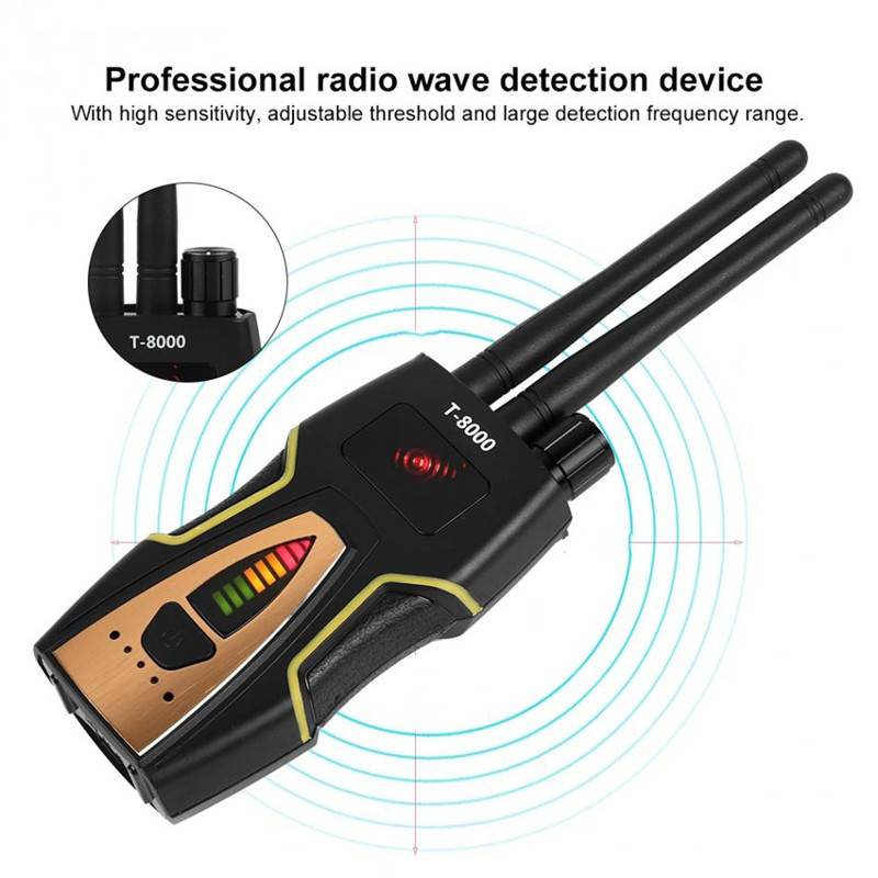 偵測器 防竊聽 T8000 探測器 防監聽 防追蹤 防定位 GPS探測檢測器 送禮 GPS反偷拍 雙模信號